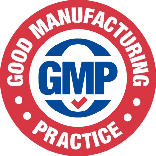 Good Manufacturing Practice GMP certification seal